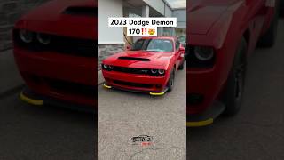 Brand New 2023 Dodge Demon 170 Delivery [upl. by Sirronal]