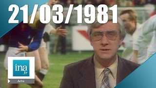 20h Antenne 2 du 21 mars 1981  Rugby  Grand Chelem pour la France  Archive INA [upl. by Ojybbob]