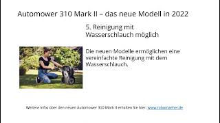 Automower 310 Mark II Besonderheiten [upl. by Narmi]