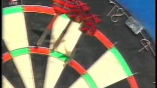 Priestley amp Bristow vs Deller amp Harvey 1995 Butlins World Team Dart Championships Part 12 [upl. by Tnomyar891]