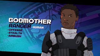 XCOM Chimera Squad  Agent Profiles Godmother [upl. by Leimad]