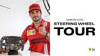 Formula 1 Steering Wheel Tour with Carlos Sainz [upl. by Florinda]