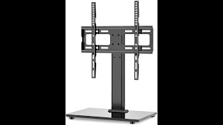 RFIVER Universal Swivel Tabletop TV Stand Base for 3255 inch Flat Curved Screens max 88lbs [upl. by Philbo]