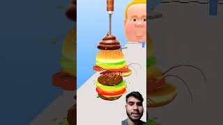 Sandwich With Cockroach And Rat81KComesBest Mobile burger gameplay games food gaming tippytoe [upl. by Tannie]