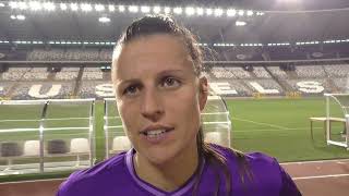 Laura De Neve na RSC Anderlecht  Valerenga IF op 18092024 [upl. by Bloxberg]