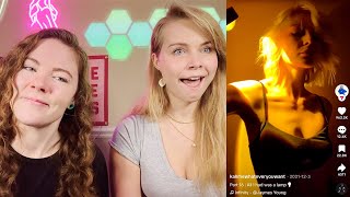 Reacting To KallMeKris Thirst Traps  Hailee And Kendra [upl. by Riker919]