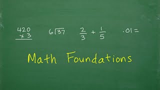 Math Foundations – Basic Math Skills every Adult should know [upl. by Leahicm437]