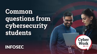 Common questions from cybersecurity students  Cyber Work Podcast [upl. by Lesslie254]