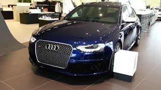 Audi RS4 2014 In depth review Interior Exterior [upl. by Aicerg]