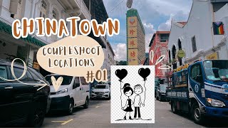 Chinatown Couple Photo Spots in Singapore [upl. by Friedrich]