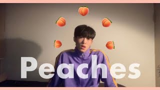 🍑Justin Bieber  Peaches🍑 COVER [upl. by Esirehs771]