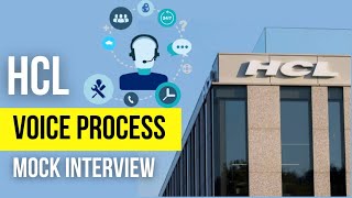 Mock Interview 4  HCL Voice Process  Seekeras [upl. by Pontias229]