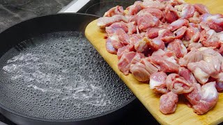 ¡Nunca volverás a comprar mollejas de pollo en un restaurante Receta sencilla y deliciosa 152 [upl. by Nospmoht]