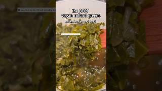 Vegan Collard Greens for Juneteenth and beyond 🙌🏾 shorts veganrecipes cooking recipe [upl. by Ailemac242]