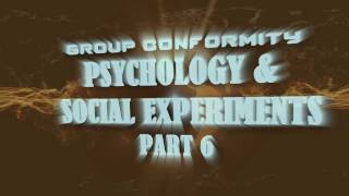 GROUP CONFORMITY PSYCHOLOGY AND SOCIAL EXPERIMENTS BEHAVIOUR  PART 617 [upl. by Lehrer]