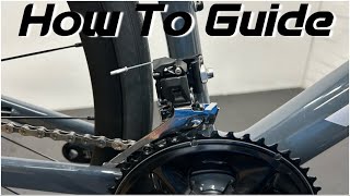 Shimano 105 R7100 Front Derailleur Fitting Guide [upl. by Gamages]