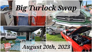 Big Turlock Swap Meet August 2023  Classic Car amp Parts  bigturlockswap swapmeet carsforsale [upl. by Anrapa]