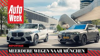 Ben je sneller per EV of op waterstof in München  BMW iX vs BMW iX5 Hydrogen  Reportage [upl. by Priebe145]