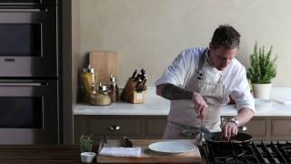 How to Sous Vide Chicken with Michael Voltaggio Part 3 Finishing  WilliamsSonoma [upl. by Llerref]