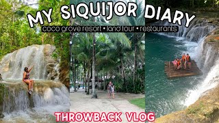 THROWBACK VLOG 2023  SIQUIJOR DIARY  COCO GROVE RESORT • SIQUIJOR LAND TOUR • RESTAURANTS [upl. by Ardnauqal]