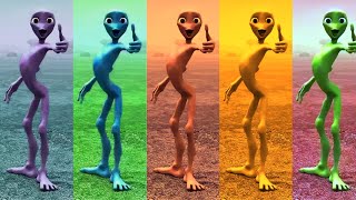 Wrong Heads DAME TU COSITA and PATILA Alien Green El Chombo Dance CHALLENGE KHOTIR [upl. by Mclain301]