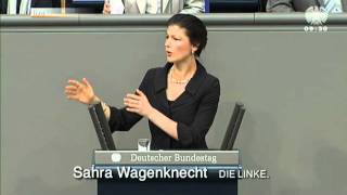 Sahra Wagenknecht DIE LINKE quotOhne einen starken Binnenmarkt gibt es auch kein starkes Handwerkquot [upl. by Poppas70]