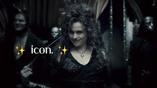 Bellatrix Lestrange being the baddest witch in town for over 6 minutes straight 🖤 [upl. by Pallua]