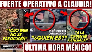 DE EMERGENCIA FUERTE OPERATIVO DE SEDENA PARA CLAUDIA quotTODO BIENquot PRI Y PAN ENLOQUECIDOS NOTICIA [upl. by Alenoel297]