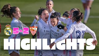 ⚽ GOALS AND HIGHLIGHTS  Real Madrid 52 Sevilla [upl. by Featherstone]