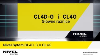 Nivel System CL4DG i CL4G główne różnice [upl. by Konrad]