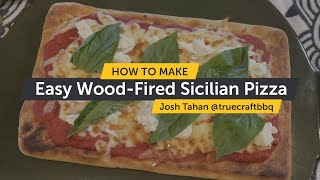 How To Make Easy WoodFired Sicilian Pizza  Ooni At Home  Ooni Pizza Ovens [upl. by Garcia455]