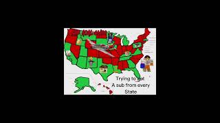 Trying to get a sub from every state part 4 map subscribe mapper maping state geography [upl. by Diane752]