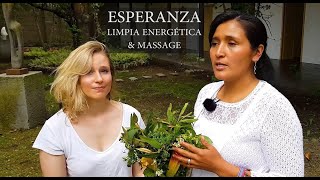 ESPERANZA  ASMR LIMPIA ESPIRITUAL  SPIRITUAL CLEANSING Pembersihan Cuenca Indian barber [upl. by Cicily]