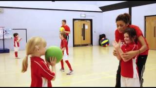 netball drills for kids [upl. by Hardie]