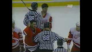 Greatest hockey sucker punch EVER  MUST SEE [upl. by Ykcul]