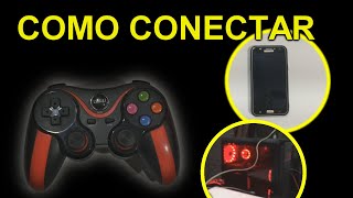 COMO CONECTAR O CONTROLE LEHUAI NO PC E NO CELULAR 2022 TUTORIAL [upl. by Blau]