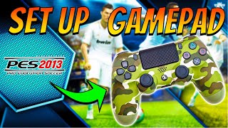 How to set up PS4 and PS5 controller in Pes 2013 on PC [upl. by Ermina]