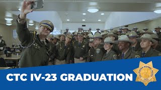 CTC IV23 Cadet Graduation Ceremony  California Highway Patrol [upl. by Ellecram]