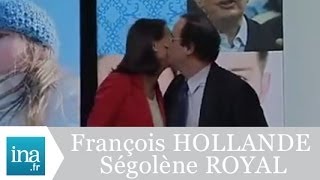 Le couple Ségolène Royal  François Hollande  Archive INA [upl. by Halfon]