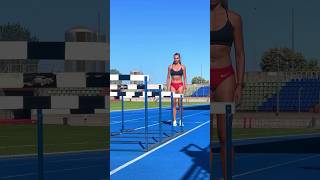 Hurdles Drills 🚧 Sprint Mechanic Drills ⚡ Fast Running Training 💥running hurdle ytshorts [upl. by Ayo718]