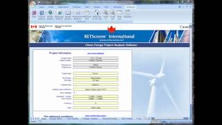 RETScreen 4 Tutorial 4  The Start Worksheet [upl. by Ajup]