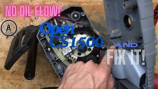 Oragon CS1500 bar Oil not flowing How to fix it [upl. by Indyc]