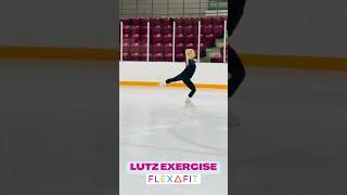 Lutz Jump Exercise  Double Lutz [upl. by Eitsyrk341]