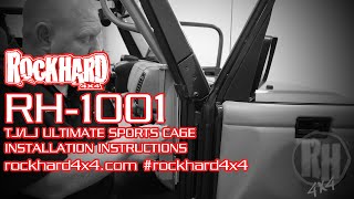 RH JK 4DR SPORTDECK  Install Video Instructions by Rock Hard 4x4 [upl. by Surat]