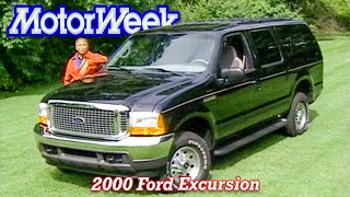 2000 Ford Excursion  Retro Review [upl. by Haizek]