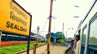 ENTER SEALDAH RAILWAY STATION  INDIAN RAILWAY [upl. by Enorej]