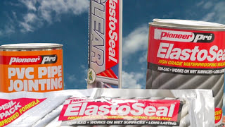 Pioneer Pro Roofing  How To Use Pioneer Pro ElastoSeal and PVC Pipe Jointing PVC Solvent Cement [upl. by Tamarra]