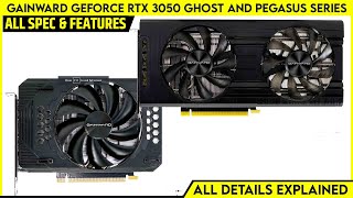 Gainward GeForce RTX 3050 Ghost And GeForce RTX 3050 Pegasus Series Graphics Card Launched [upl. by Alric728]