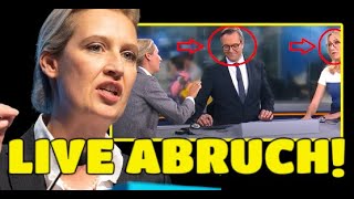 Komplette Unfähigkeit der Moderatoren Alice Weidel zerstört beide Moderatoren im Live Fernsehen [upl. by Ella]