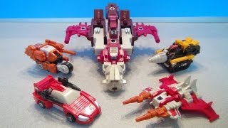 TRANSFORMERS G1 COMPUTRON TECHNOBOTS COMBINER TOY REVIEW [upl. by Asilad]